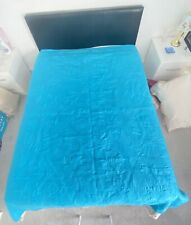 Teal bedspread embroidery for sale  POOLE