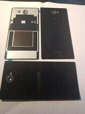 1 ensemble de 3 Couvercle Arrière Sony Xperia M2 D2303 D2305 D2306 Noir neuf, usado comprar usado  Enviando para Brazil