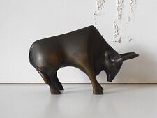 Bronze art bull for sale  Shipping to Ireland
