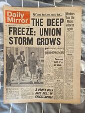 Vintage daily mirror for sale  MATLOCK