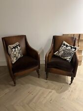 Vintage leather chairs for sale  STRATFORD-UPON-AVON