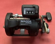 OKUMA MAGDA PRO 20DX Fishing Reel with Depth Counter WORKS GREAT “READ” for sale  Shipping to South Africa