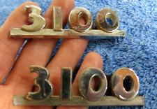 Pair 3100 badges for sale  Hillsboro