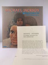 Michael Jackson 16 Original Greatest Hits Lp Vinil Promo com Comunicado de Imprensa Brasil comprar usado  Brasil 