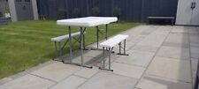 camping table benches for sale  EAST GRINSTEAD