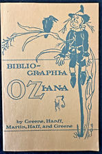 Usado, BIBLIOGRAFÍA OZIANA Lista de verificación Libros en oz L. Frank Baum Greene 1976 Primera impresión segunda mano  Embacar hacia Argentina