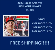2023 topps archives for sale  West Liberty
