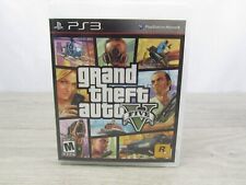 Grand Theft Auto V GTA 5 PlayStation 3 na caixa completo com manual e mapa funciona comprar usado  Enviando para Brazil