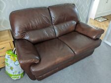 scs leather suite for sale  CHORLEY
