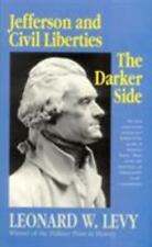 Jefferson and Civil Liberties: The Darker Side por Levy, Leonard W. comprar usado  Enviando para Brazil
