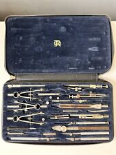 Technical/Geometry/Maths/Drawing Instrument Set math E.O. Richter&CO Pracision for sale  Shipping to South Africa