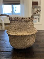 Seagrass belly basket for sale  Bunola