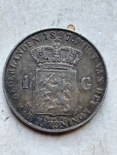 Gulden argent 1897 d'occasion  Fontainebleau