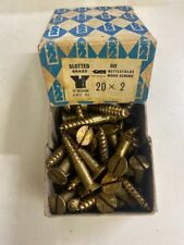 Box brass countersunk for sale  LEICESTER