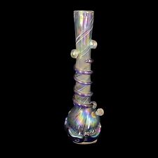 Early 90s Old Mushroom Logo Kaos Water Pipe Blown Glass Psychedelic Bong 15” for sale  Shipping to South Africa