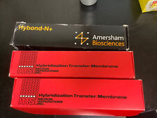 Lote de 3 rollos de membrana de transferencia de nailon de hibridación Hybond N & MSI segunda mano  Embacar hacia Argentina