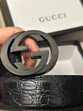 Gucci leather belt for sale  Baltimore