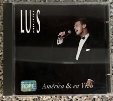 LUIS MIGUEL - AMÉRICA EN VIVO - 1992 ÁLBUM CD MEXICANO, POP LATINO, usado comprar usado  Enviando para Brazil