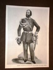 Garibaldi uniforme sarda usato  Villarosa