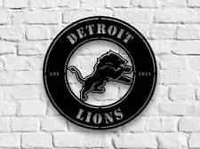 Detroit Lions, Minnesota Timberwolves Wall Art for Home Decor, used for sale  Shipping to South Africa