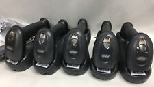 Used, Lot of 5 Motorola Symbol Barcode Scanner LS4278, w/ STB4278 Cradle, New Battery for sale  Shipping to South Africa