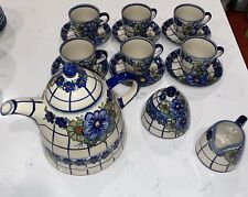 tea polish set pottery for sale  Fayetteville
