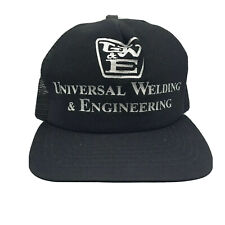 Used, UNIVERSAL Welding & Engineering Foam Mesh Snapback Cap Hat New Era YY  for sale  Shipping to South Africa