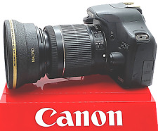 LENTE GRANDE ANGULAR HD + MACRO PARA Canon EOS Rebel T6 com lentes 18-55mm 75-300MM, usado comprar usado  Enviando para Brazil