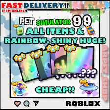 PET SIMULATOR 99 - PS99 - PET SIM 99 | Enorme | Encanta | Tábuas | Ovos | Itens comprar usado  Enviando para Brazil