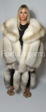 SAGA Fawn Light Fox Fur Jacket Fox Fur Coat Fox Fur Fur Coat RARE for sale  Shipping to South Africa