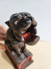 OLD CAST IRON ""BARKING DOG"" MONEY BANK (No tin toy) 1930's Replica. for sale  Shipping to South Africa