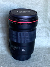 Lente Canon EF 135mm F/2L USM (montagem EF). Com tampas. EX. Cond! comprar usado  Enviando para Brazil