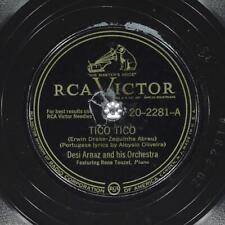 DESI ARNAZ tico tico / vendedor de maní RCA VICTOR 20-2281 en muy buen estado 78 rpm segunda mano  Embacar hacia Argentina
