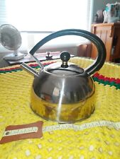 Usado, Chaleira de chá progressiva vintage de aço inoxidável comprar usado  Enviando para Brazil