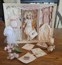 2003 Wendy Lawton UFDC Claire Jolie 7" Bisque & Wood Doll for sale  Shipping to South Africa