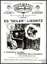 Pubblicita 1925 pianoforte usato  Biella