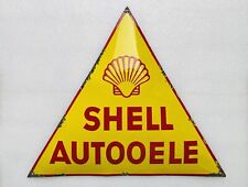 Emailschild shell autooele gebraucht kaufen  Schiffweiler