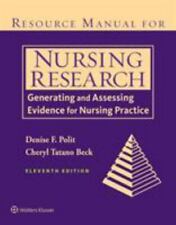 Manual de recursos para la investigación en enfermería: generación y evaluación de evidencia para... segunda mano  Embacar hacia Argentina