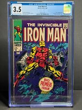 CGC 3.5 Homem de Ferro 1 Grande Edição de Estreia Marvel Comics 1968 Tony Stark, usado comprar usado  Enviando para Brazil