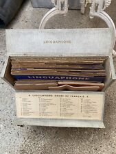 Vintage french linguaphone for sale  CLACTON-ON-SEA