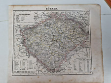 Antik landkarte böhmen gebraucht kaufen  Erdweg