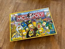 Monopoly simpsons edition for sale  LOWESTOFT