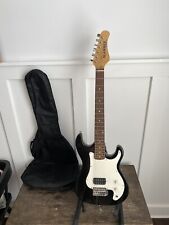 Guitarra Eléctrica Vintage Hamer Slammer Estilo Strat Negra Blanca con Bolsa de Concierto segunda mano  Embacar hacia Argentina