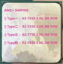 Usado, CPU AMD Dual-Core Athlon X2-7450 X2-7550 X2-7750 X2-7850 X2-775Z AM2+ 940 2M comprar usado  Enviando para Brazil