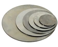 Lamiera in ferro tonda, disco in ferro  diversi diametri e spessori, usato usato  Supersano