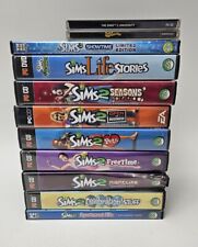 The Sims 2 PC Expansion Packs & More Lot of 11 Games Sims 3 Showtime, Sims Life  for sale  Shipping to South Africa