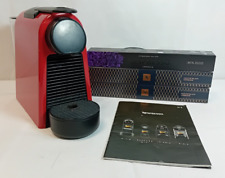 NESPRESSO Essenza Mini Red Coffee Machine with Accessories & 3 Boxes Coffee Pods, used for sale  Shipping to South Africa