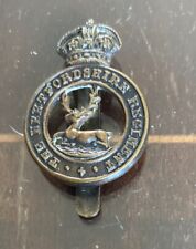 Hertfordshire regiment cap for sale  WEST BYFLEET