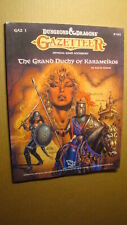 GAZETTEER GAZ 1 GRÃO-DUCADO DE KARAMEIKOS *NOVO QUASE PERFEITO/PERFEITO 9,8 NOVO* DUNGEONS DRAGONS comprar usado  Enviando para Brazil