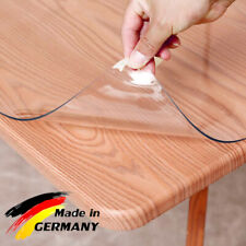 Tischfolie Tischdecke Schutzfolie Tischschutz Folie transparent 2.5 mm Glasklar  gebraucht kaufen  Mannheim